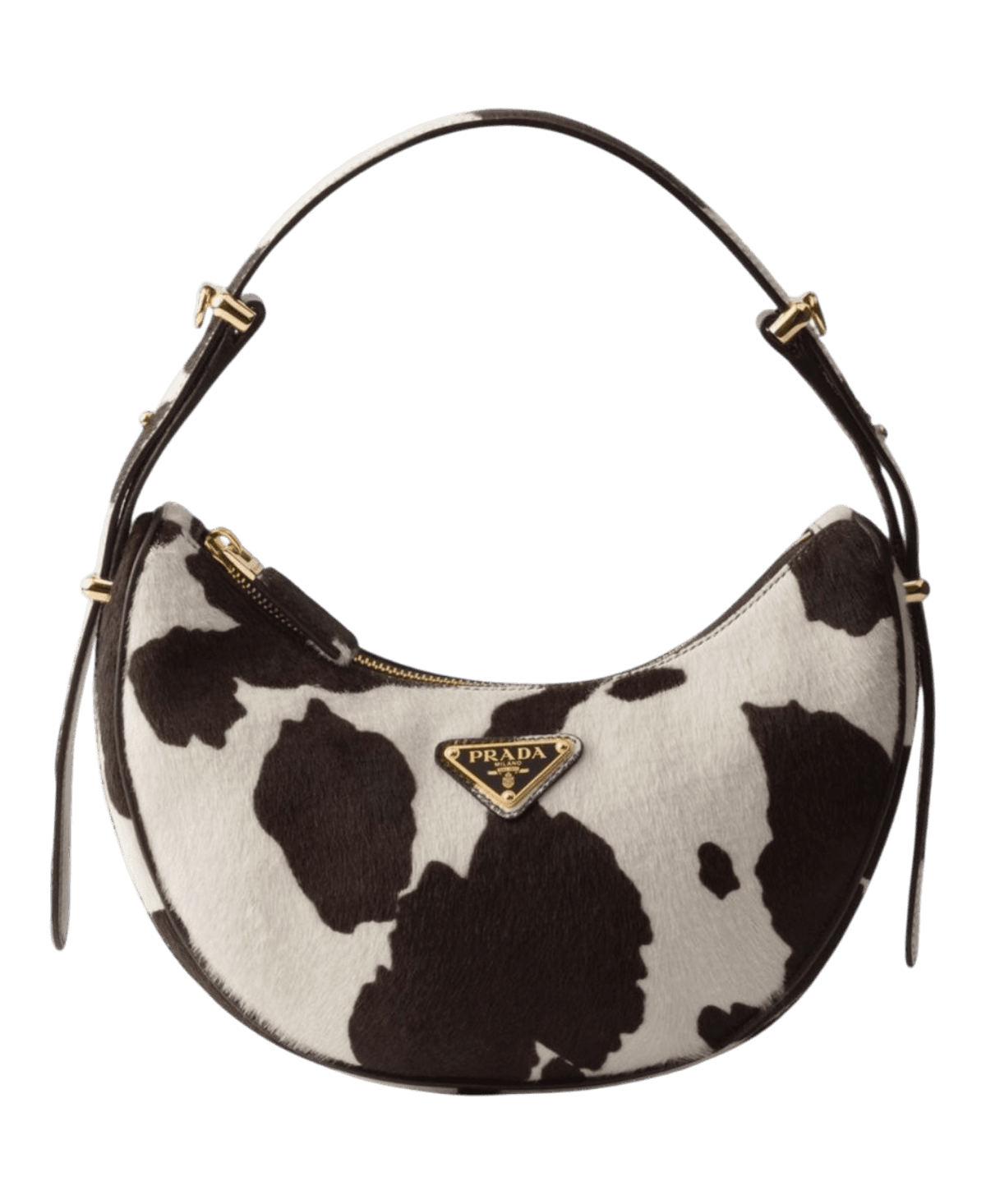 Prada Arque Printed Leather Mini Shoulder Bag