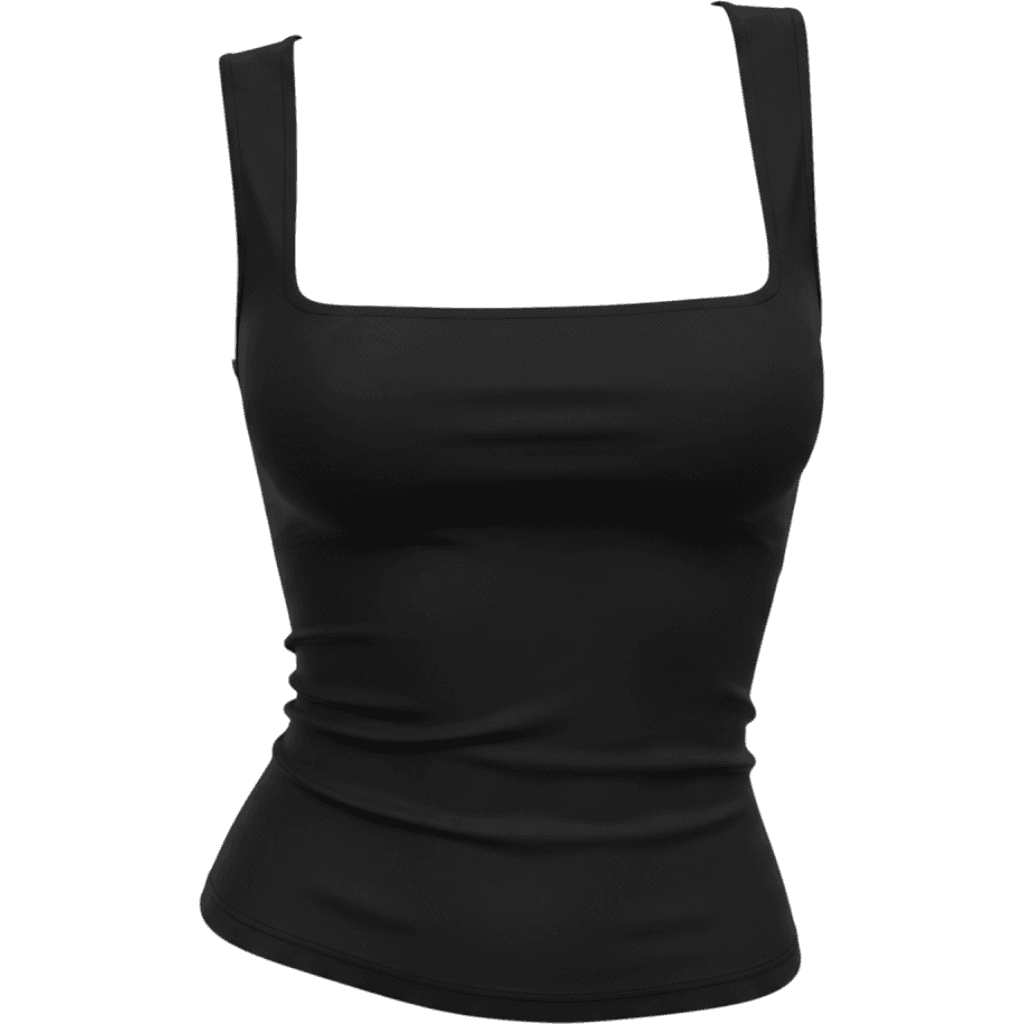 REORIA Butsmoothยฎ Women's Square Neck Going Out Crop Tops Double Lined Cute