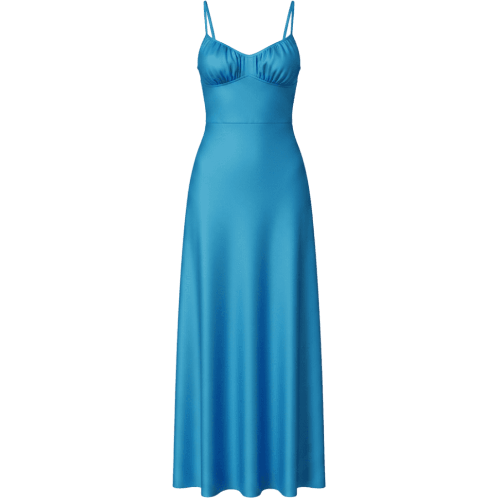 Andie Open Back Satin Maxi Dress