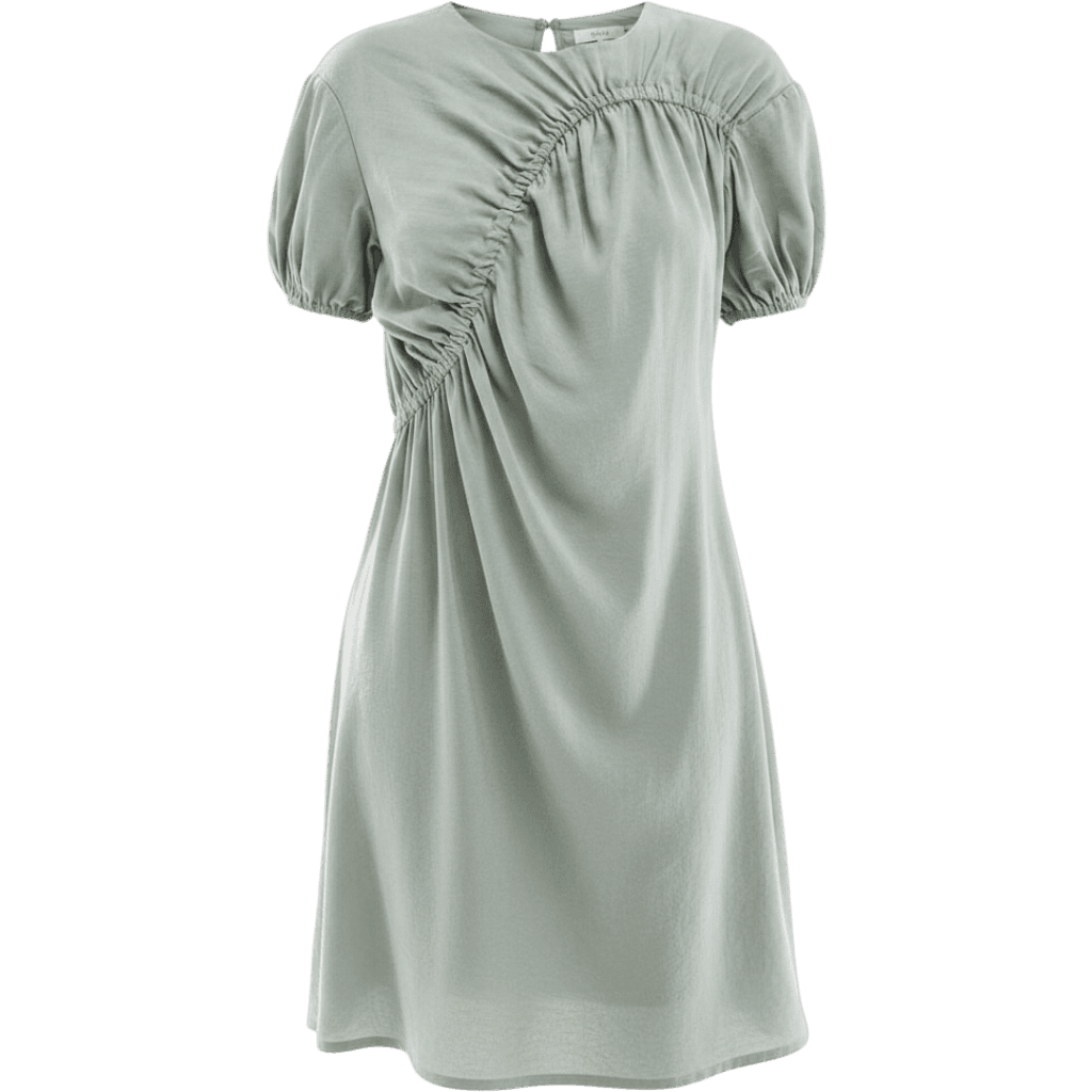 ASOS DESIGN puff sleeve mini smock dress