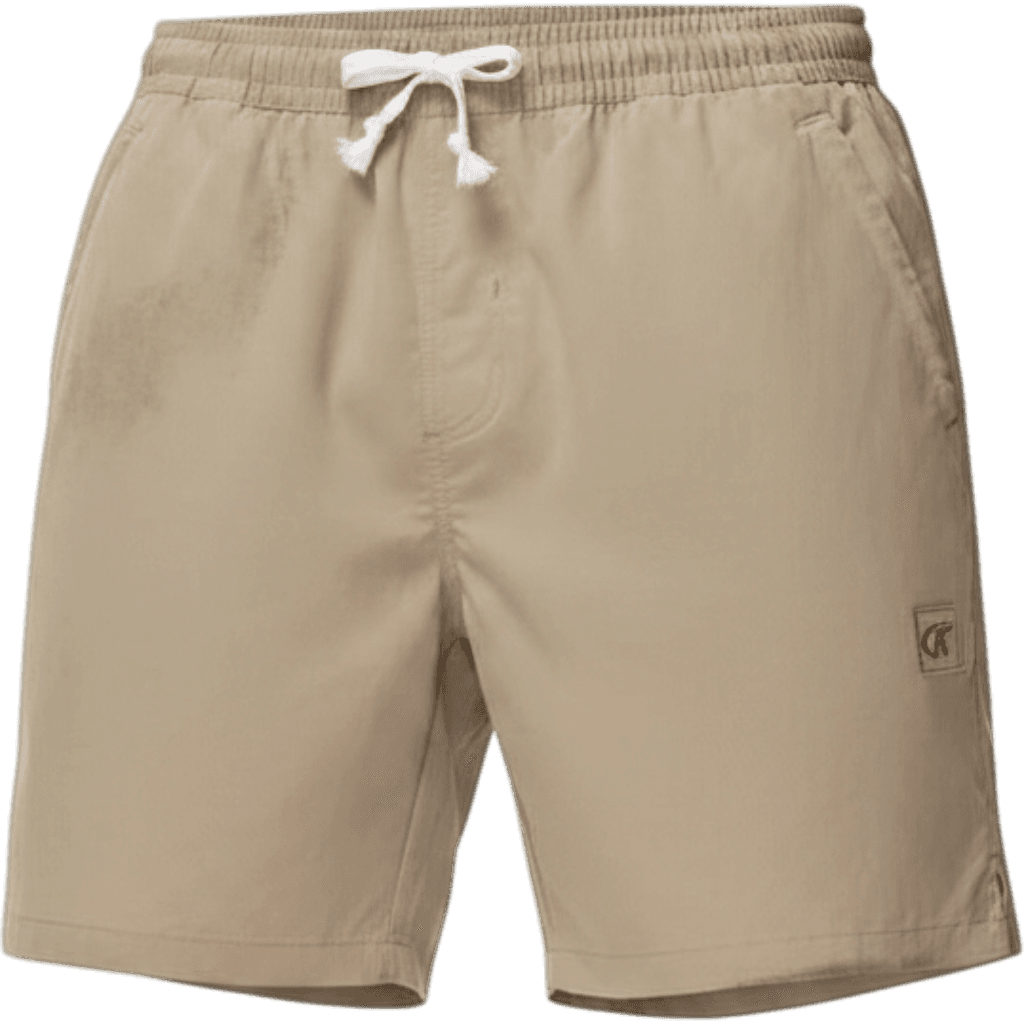 Yundobop Men's Casual 7 Inch Shorts Twill Drawstring Summer Beach Stretch Golf S