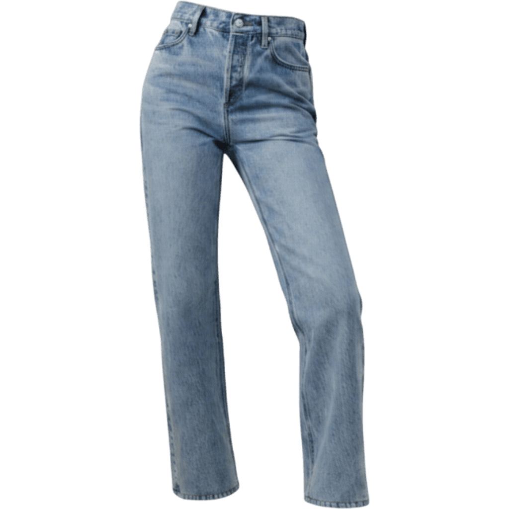 Manhattan High Rise Straight Ankle Jeans HJ160