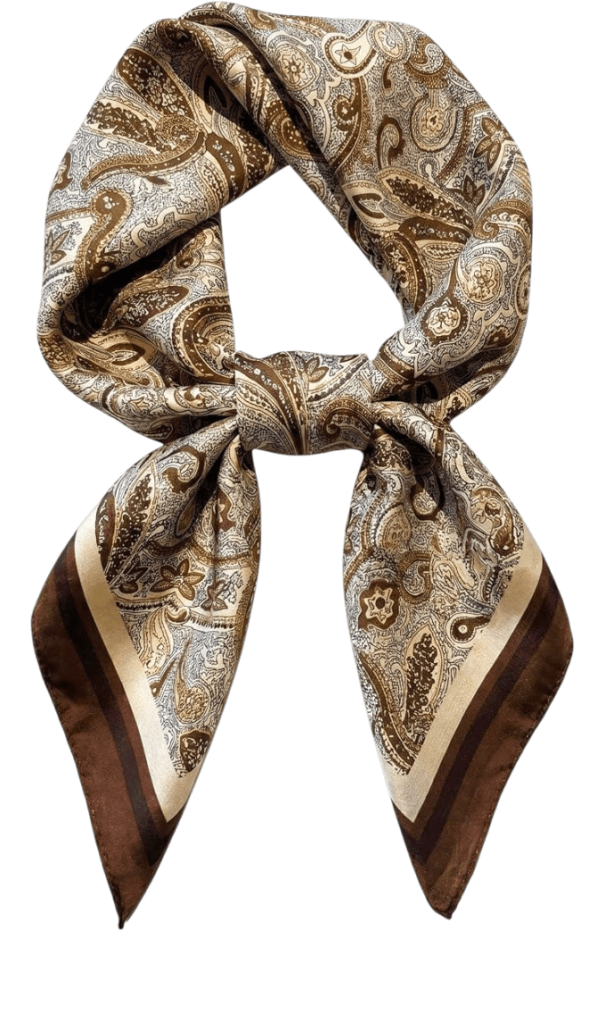 Head Hair Scarf for Women Neck Scarf Like Satin Silk Hair Bandana Square Scarves