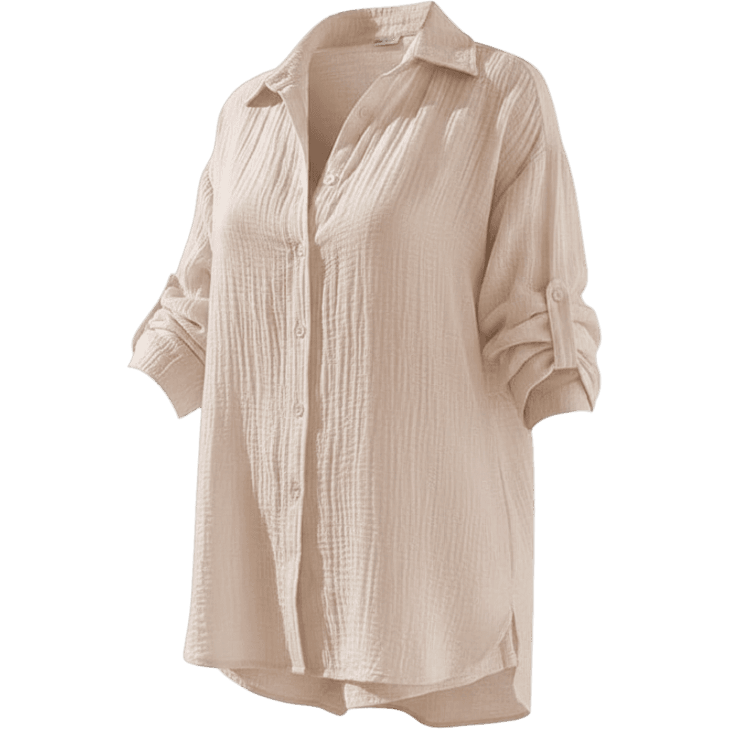 Fixmatti Women 2 Piece Outfits Long Sleeve Button Down Blouse and Shorts Sweatsu